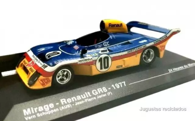 Mirage Renault GR8 Schuppan Janer 24 Hours Le Mans 1:43 Ixo Altaya Diecast