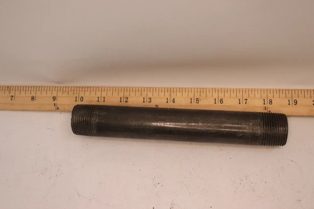 Ferguson Threaded Nipple Black Carbon Steel 1" x 8-1/2" BNG812