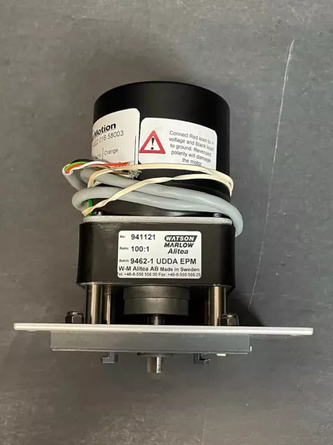 Watson Marlow Peristaltic Pump Motor Replacement for 313/314VDL Pump Head