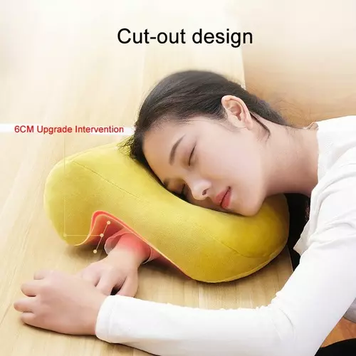 Portable Travel Noon Nap Neck Pillow Office Airplane Driving Nap Support Pillow 3