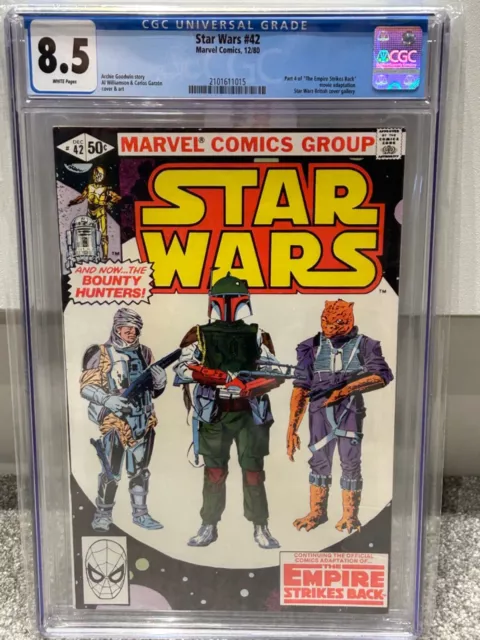 Star Wars 42 CGC 8.5 1st appearance Boba Fett