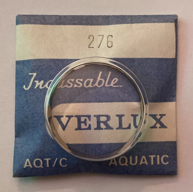 Verre De Montre Verlux Aquatic - Plexi Diamètre 324, Occasion