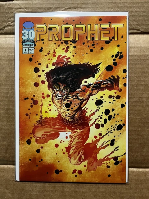 Image Comics PROPHET #1 homage Frank Miller cover