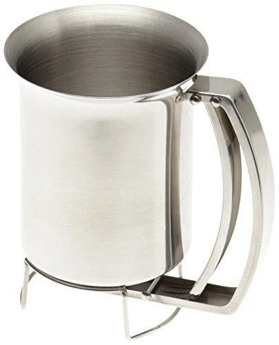 Pancake Batter Dispenser Gourmet Stainlesssteel Pourer For Baking Cupcakes Waffl