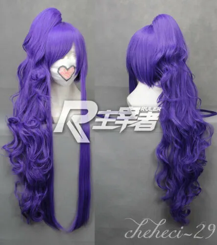 Camui Gakupo Gackpoid long cosply one ponytail full wigs breathable Rose hairnet
