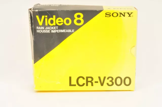 Chaqueta de lluvia Sony LCR-V300 para video 8 videocámaras para V-99 V900 V900E u otros