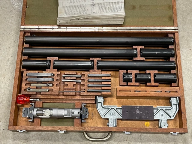 Tesa Unimaster Large Internal & External Dimension Measuring Gage Diameter Bore