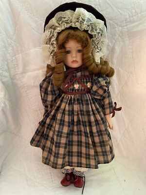 Vintage Delton Porcelain Doll 15