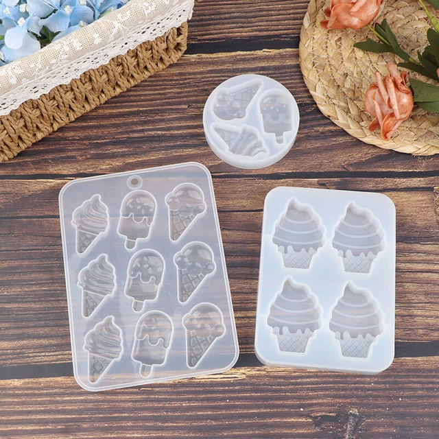 DIY Ice Cream Popsicle Silicone Mold Kawaii Food Cabochon DIY Decoden Supplie SZ