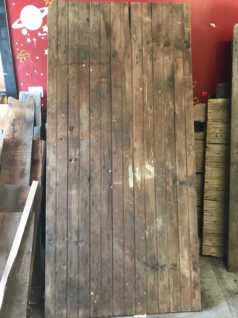 Antique Barn Wood Door 79 1/2" x 37 7/16"