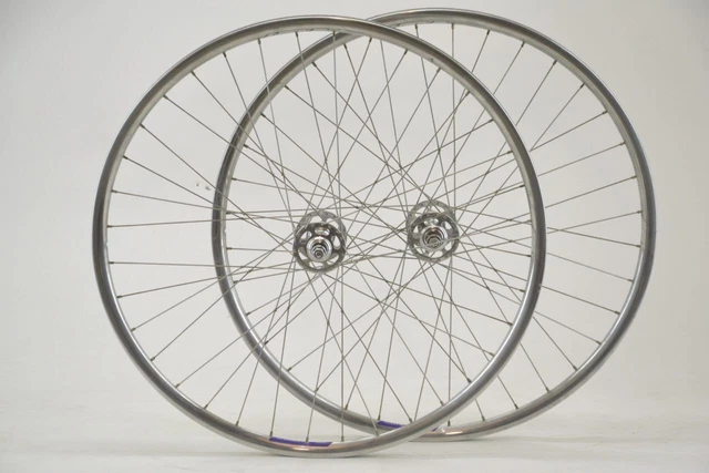 Campagnolo Record Pista/Track Clincher Wheelset 120mm/100mm 36H Campagnolo Record Pista/Track Clincher Wheelset 120mm/100mm 36H