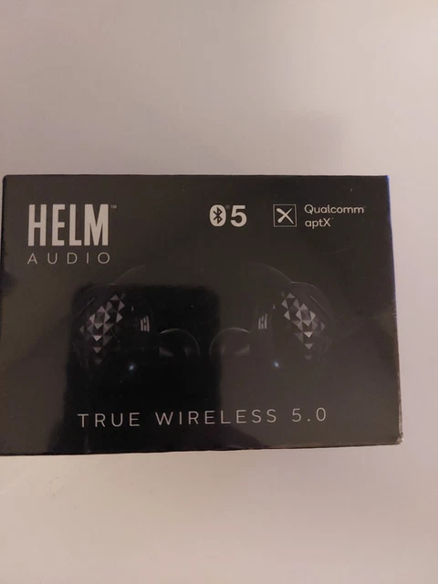 Helm Audio True Wireless 5.0 Earbuds audiophile quality.