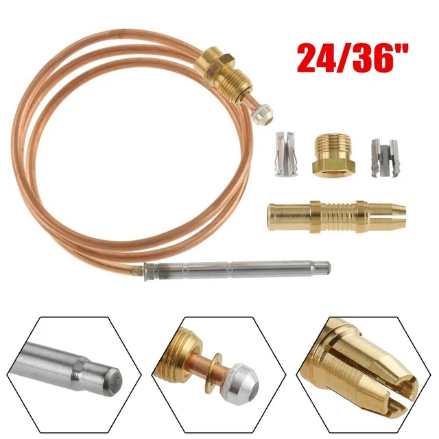 24" 36" Thermocoupler Fit For Thermostat-Control-Pilot Burner Assembly New