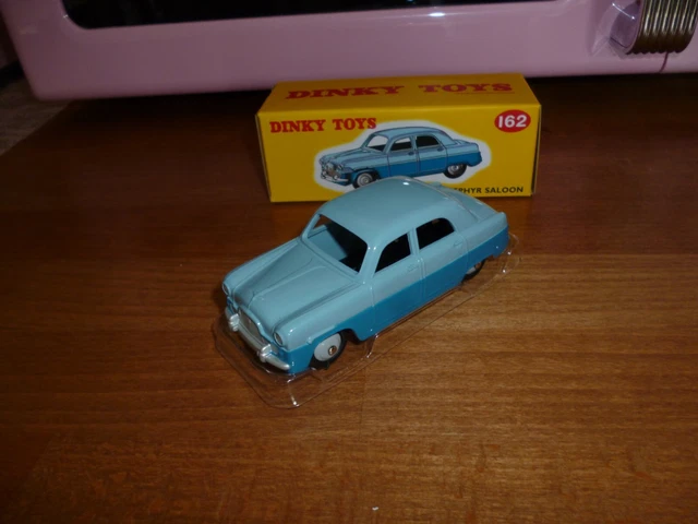 Dinky Toys 1:43 - Voiture miniature - Ford Zephyr Saloon - 162, schéma