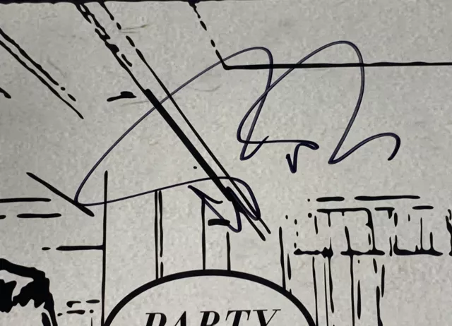 Trey Anastasio signed Phish Album party time lp beckett coa photo proof 3