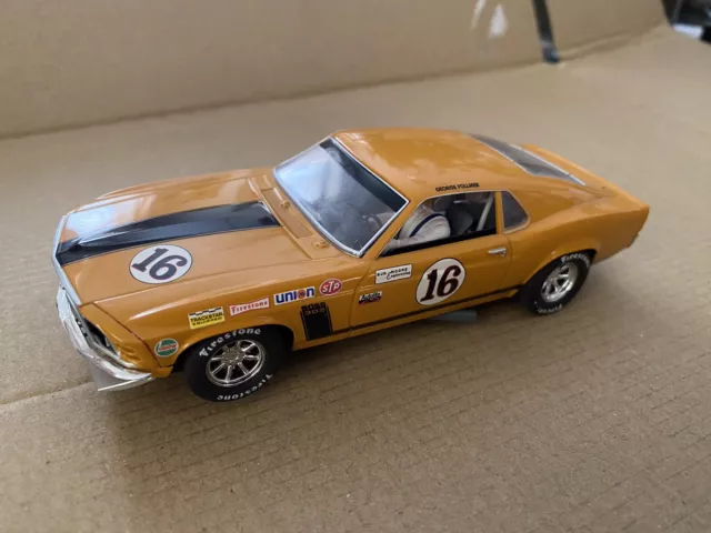 Scalextric FORD BOSS 302 MUSTANG #16 1970 C2437 Unboxed Missing Spoiler VG