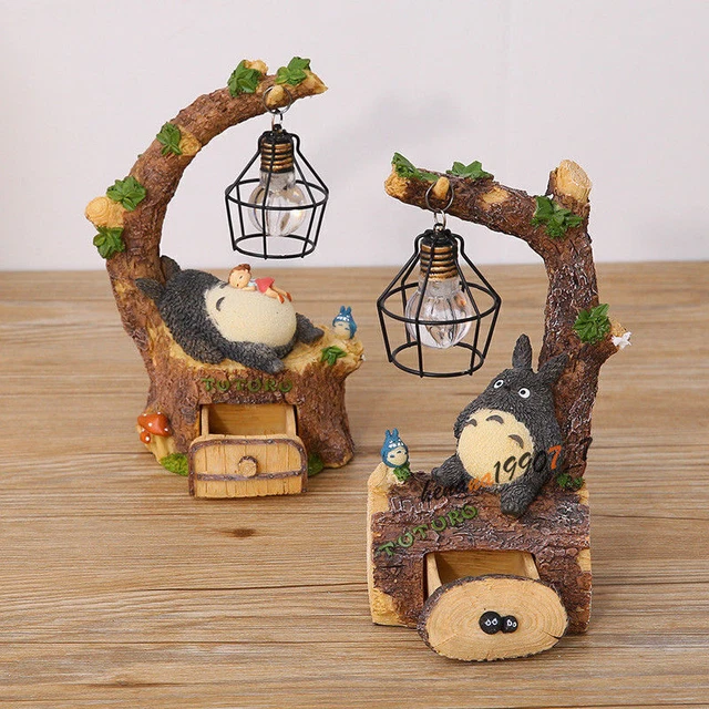 New Totoro Lamp Led Night Light Abs Reading Table Desk Lamps Decor Gift