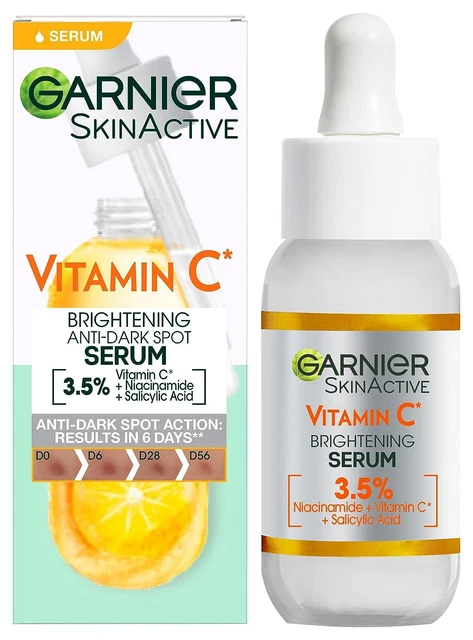 NEW Garnier SkinActive Serum gegen dunkle Flecken, mit Vitamin C1 x 30 ml