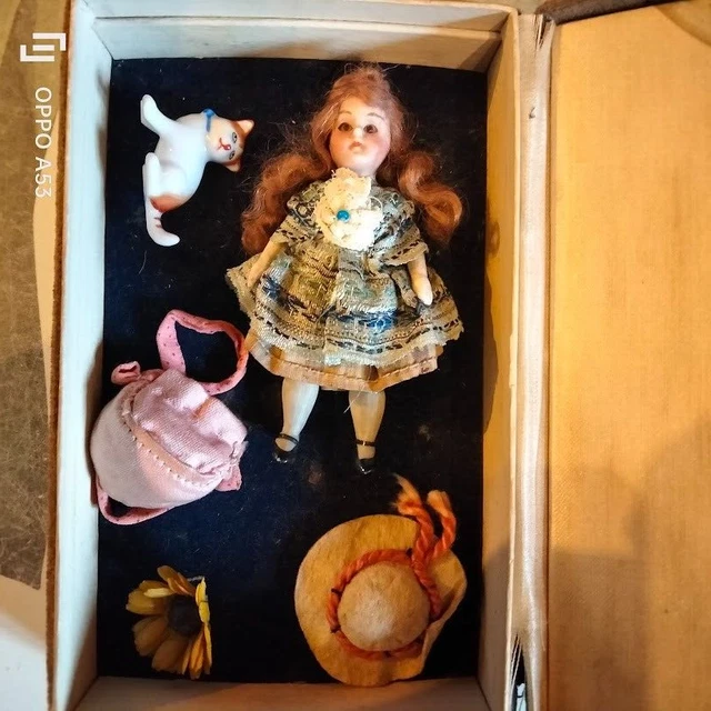 Lot Corps Buste Poupee Ancienne Biscuit Mignonnette Maison Poupée Doll