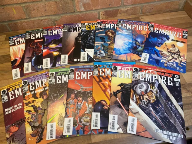 X15 Dark Horse Comics Star Wars Empire Issues #1 to # 15 Bundle / JobLot