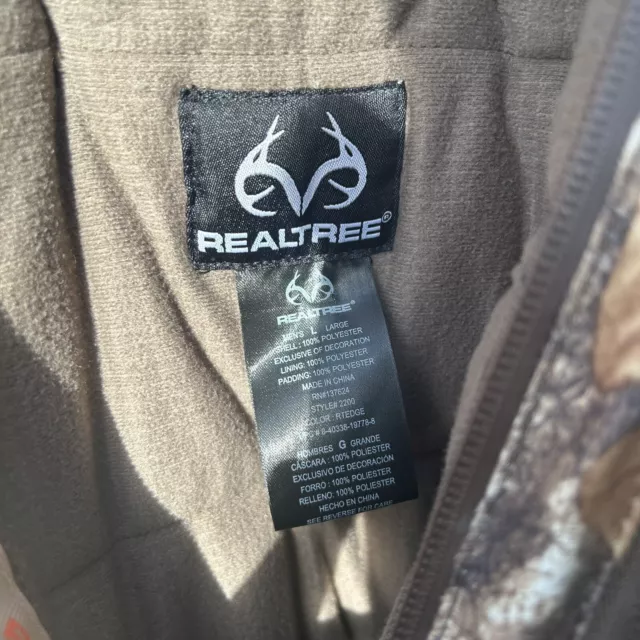 REALTREE CAMO HUNTING Jacket Mens Large $40.00 - PicClick