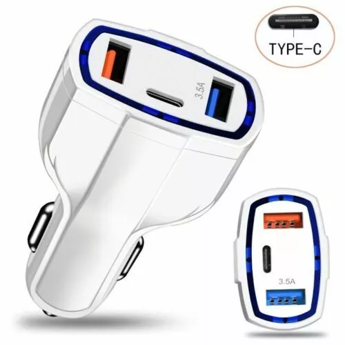 Accendisigari USB Tipo C Usb-C Caricabatteria Auto Camion Cellulare Z210