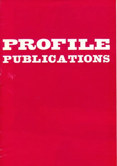 Profile Publications Aircraft - #1 to #204 single issues (as of Nov 02, 2023)