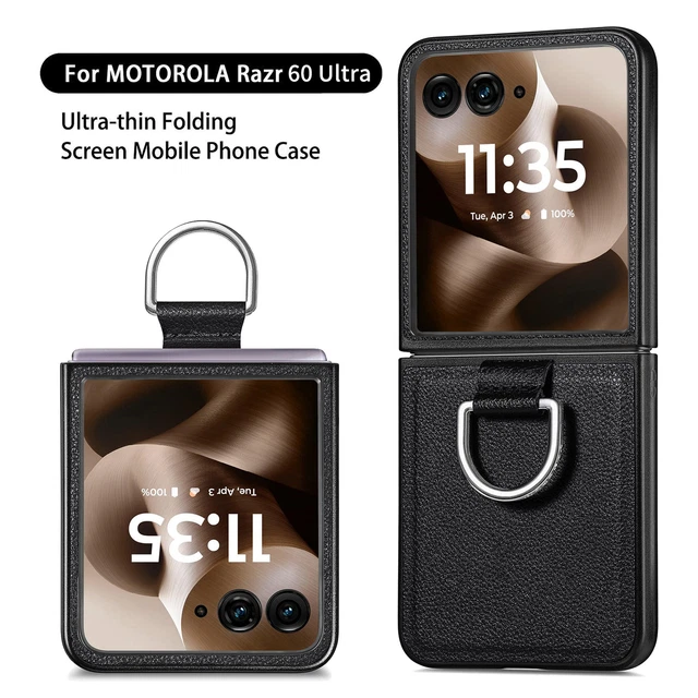 Custodia Per Motorola Razr 60 Ultra 2025, Elegante Custodia in Pelle A Custodia Per Motorola Razr 60 Ultra 2025, Elegante Custodia in Pelle A