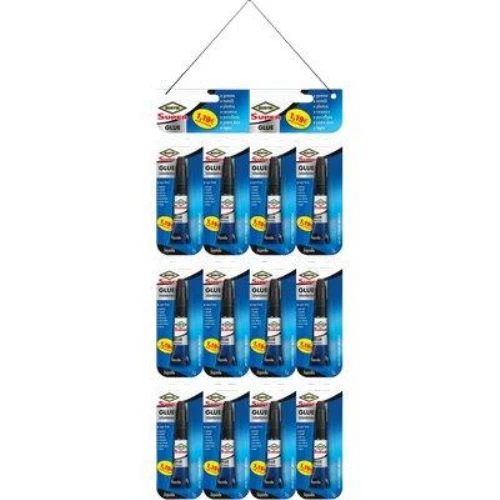Bostik super glue jumbo card gr 3 cf=pz 12 (2 confezioni) Bostik