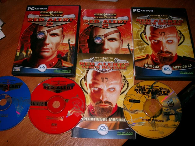 COMMAND AND Conquer Red Alert 2 Yuri s Revenge Expansion Pack Pc Cd 