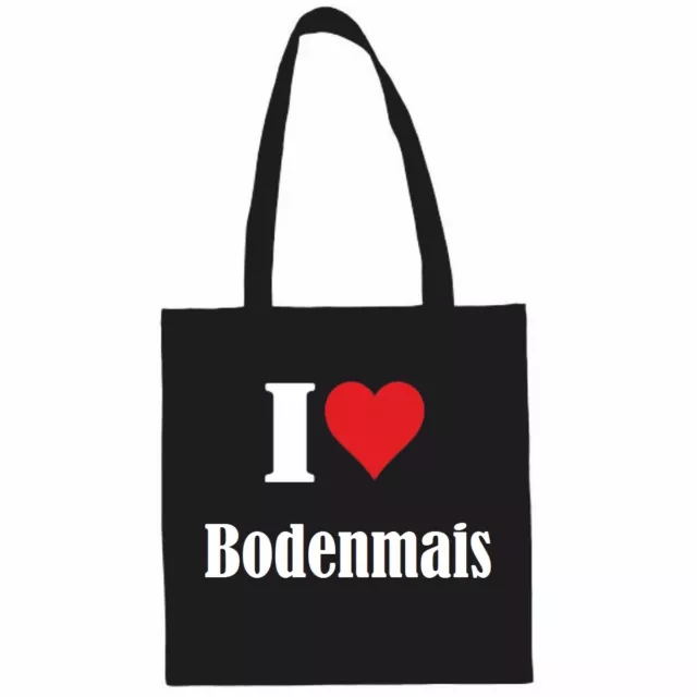 Tasche Beutel Baumwolltasche I Love Bodenmais das ideale Geschenk für Valentinst