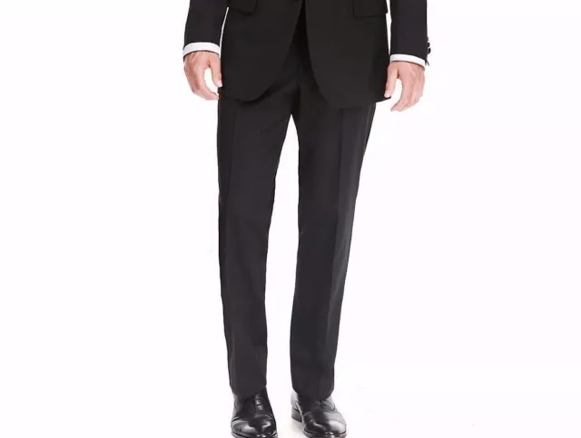 Men's Tuxedo Trousers Black Formal Cruise Prom Wedding Dinner Dress Tuxedo Suit