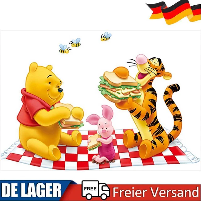 (DB1479) 5D DIY Full Drill Diamond Painting Winnie the Pooh Cross Stitch Kit (hg