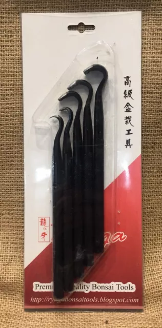 Ryuga Bonsai Tools Set De 5 Herramientas De Tallado A Mano De 190 mm