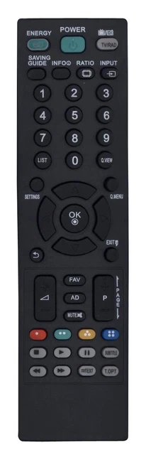 Télécommande Neuve Pour Téléviseurs LG 50PT353 (ZA, ZG) - Modèle AKB72914044, Marque Infrashop