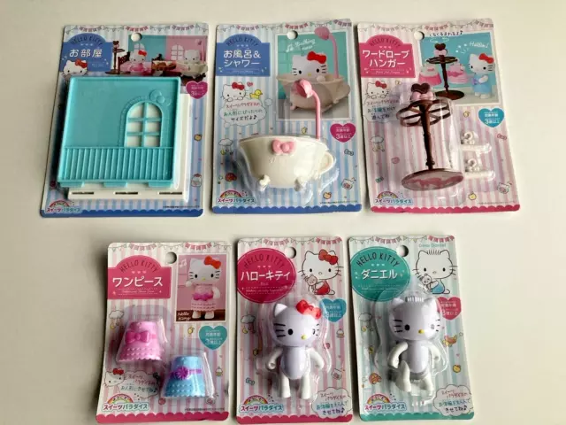 Cute! Kawaii! Sanrio Doll Hello Kitty with Daniel 5set sweet paradise from JAPAN