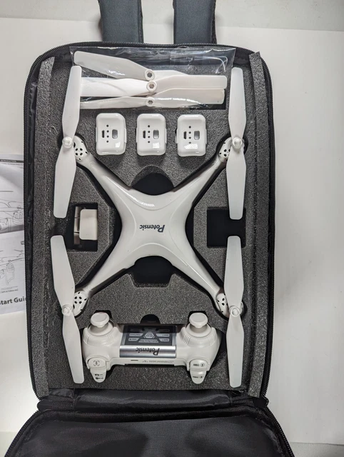 Potensic T25 Drone with 2K Camera GPS FPV Camera Drone with Backpack 3 Batteries