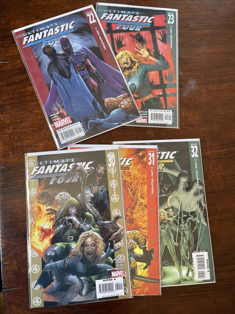 Ultimate Fantastic Four #22 23 30 31 32 1st Marvel Zombies Lot of 11 Disney+