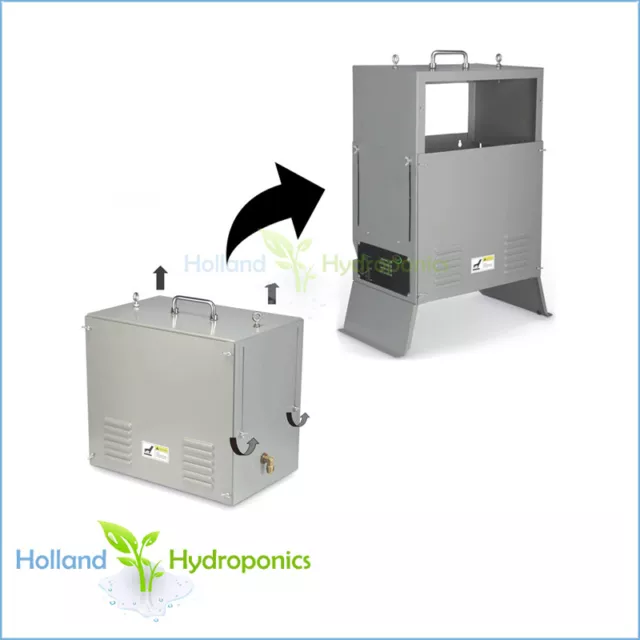 4 BURNER CO2 GENERATOR Carbon Dioxide Hydroponics Grow Room Enrichment Propane