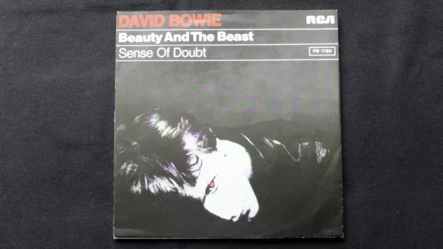 RARE DAVID BOWIE Beauty & the Beast Original 1978 Vinyl 7” in EX/NrM Condition