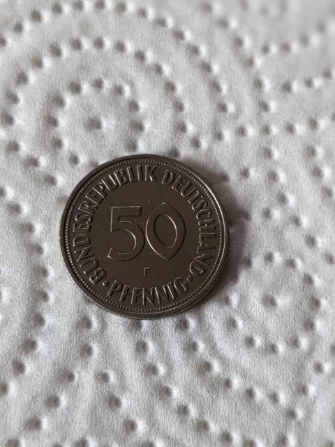 50  Pfennig Bundesrepublik Deutschland     1950 F
