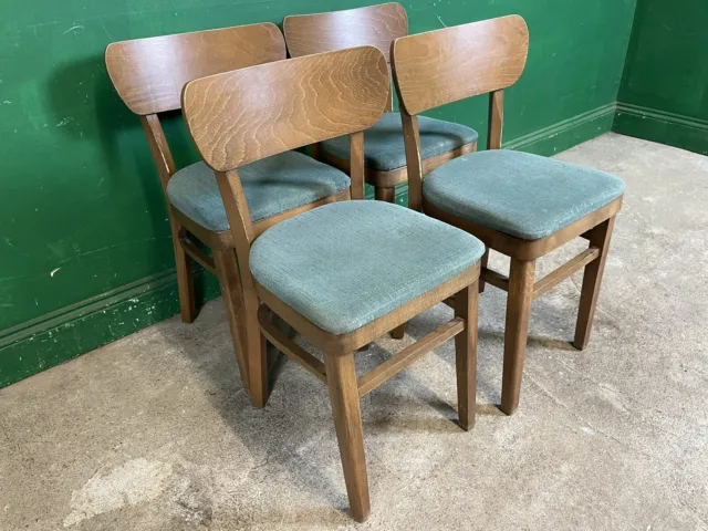 Set Of 4 Wooden Dining Bistro Chairs