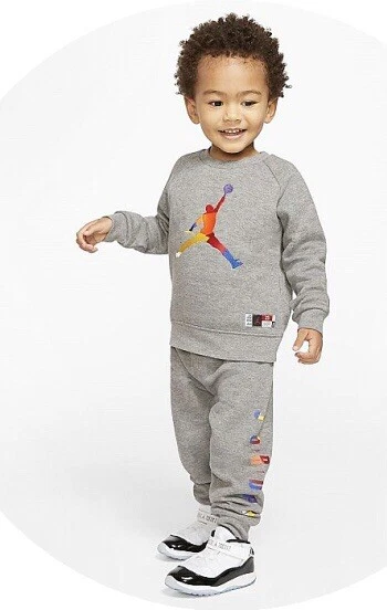 Tuta Nike Jordan bambini (grigio) - età 3-4 - nuova ~ CT0844 091