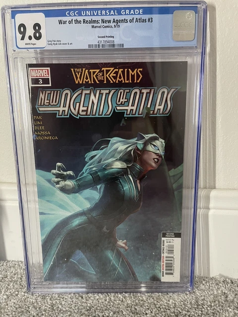 The War of the Realms: New Agents of Atlas #3 2nd Printing - CGC 9.8