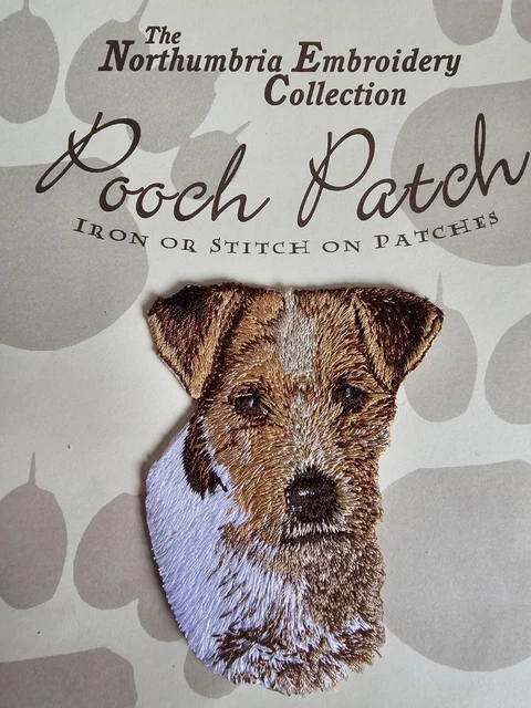 Jack Russel Terrier Iron On Patch
