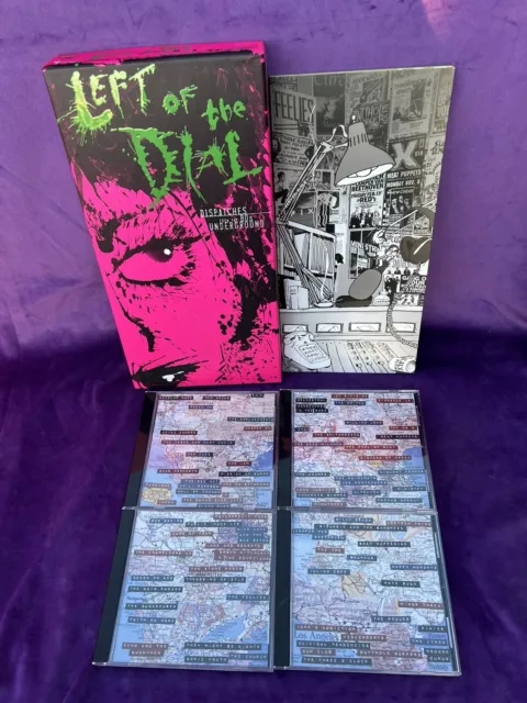 Left of the Dial: Dispatches from the '80s Underground - 4 CD Box Set - 1980's