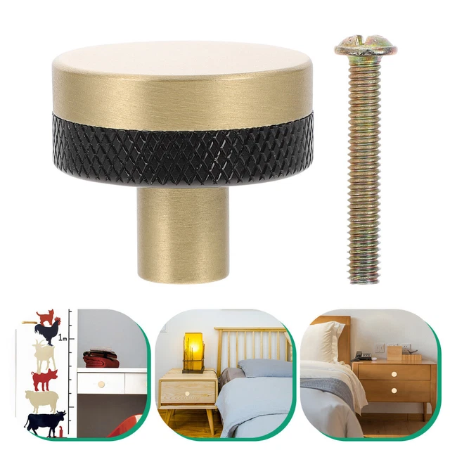 Cupboard Knob Replacement Furniture Door Handle Black Dresser Knobs Lengthen 12