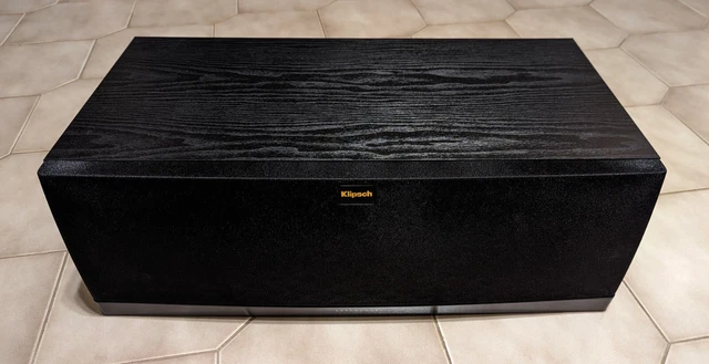 Klipsch RC-62 II Center Channel Speaker - Black - Works and Looks Great Klipsch RC-62 II Center Channel Speaker - Black - Works and Looks Great
