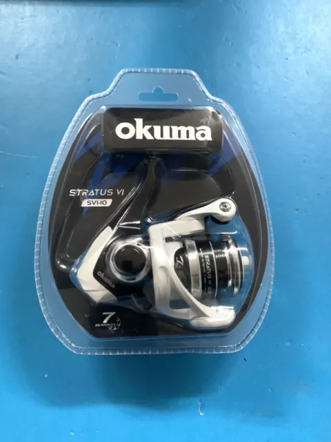 OKUMA STRATUS VI Spinning Reel SVI-10 (SB) New Great For Trout Fishing  $22.50 - PicClick