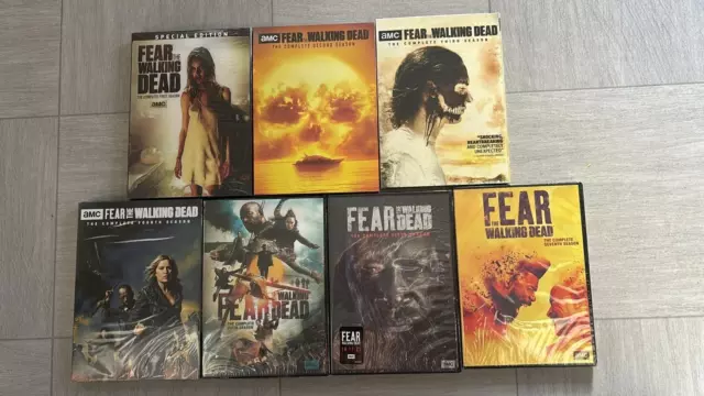 Fear the Walking Dead Seasons 1-7 DVD Brand New Complete Series